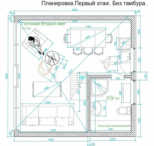 Афрейм 6*6